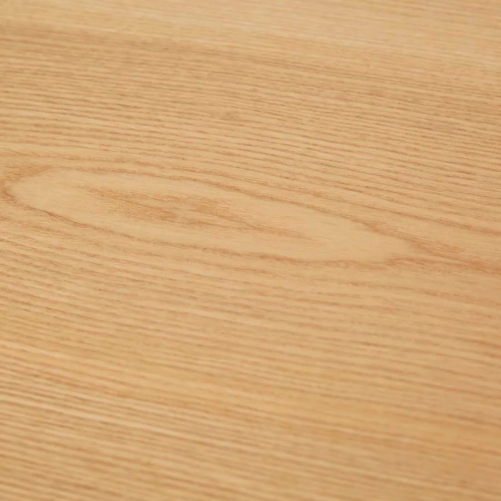 Oliver Fluted Desk Natural Ash