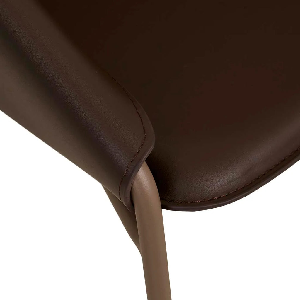 Rye Dining Chair Matt Carob