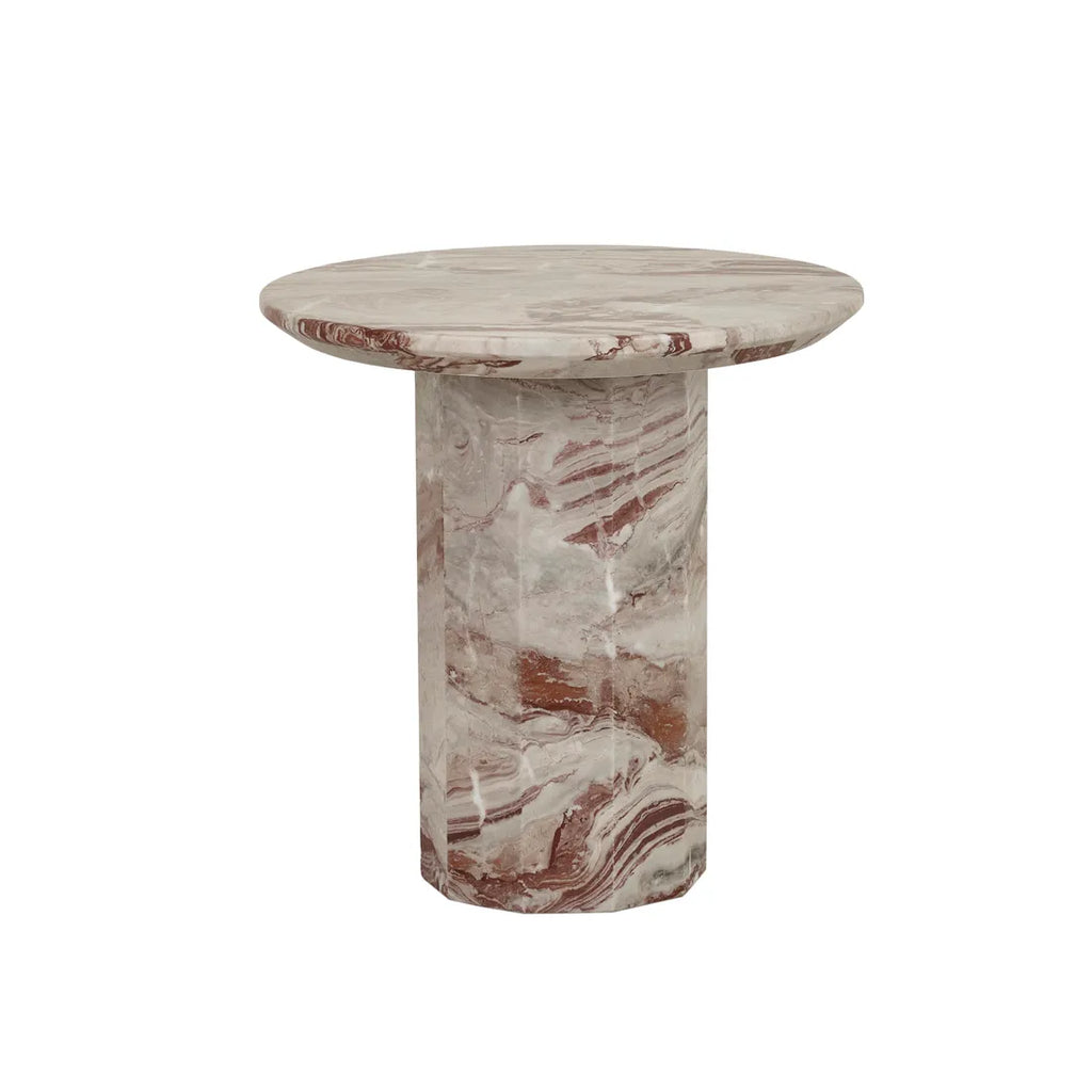 Atlas Decagon Side Table Monica Red