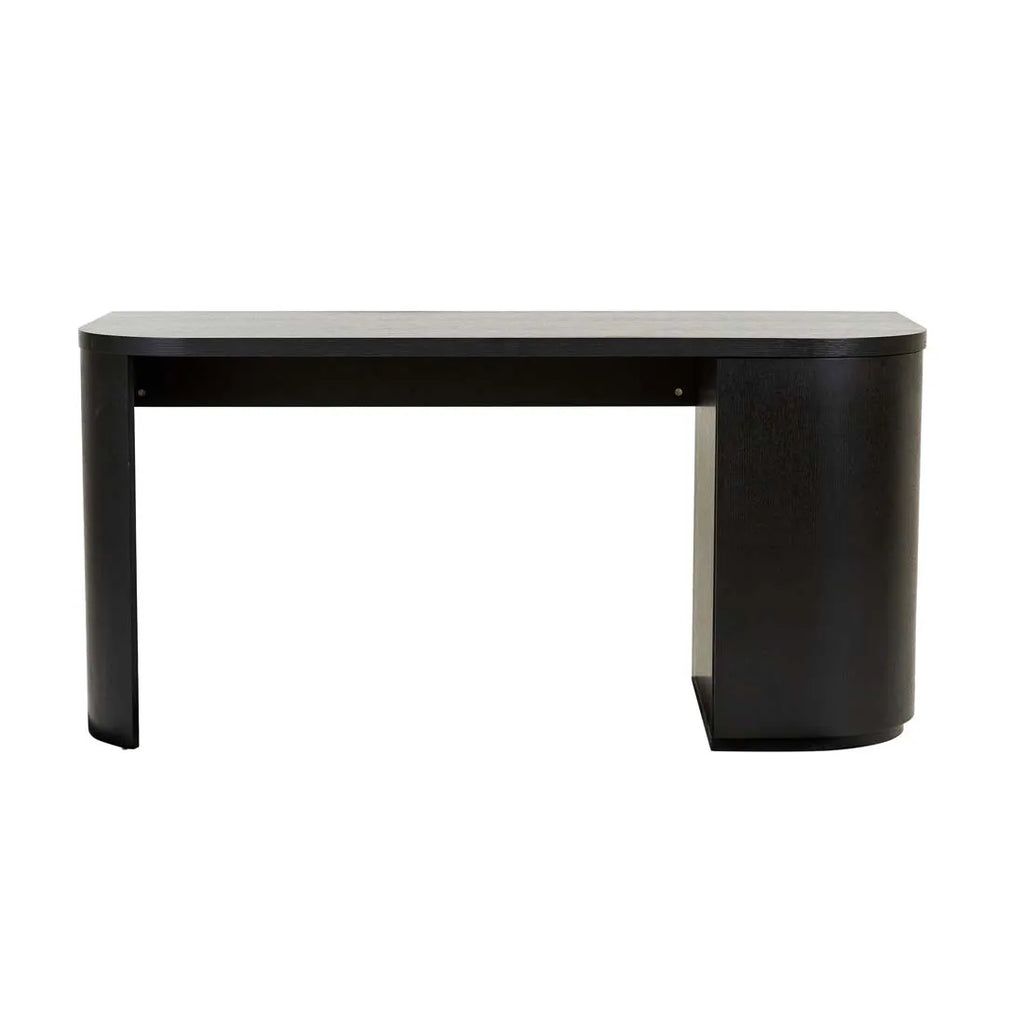 Orson Round Desk Black