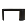 Orson Round Desk Black