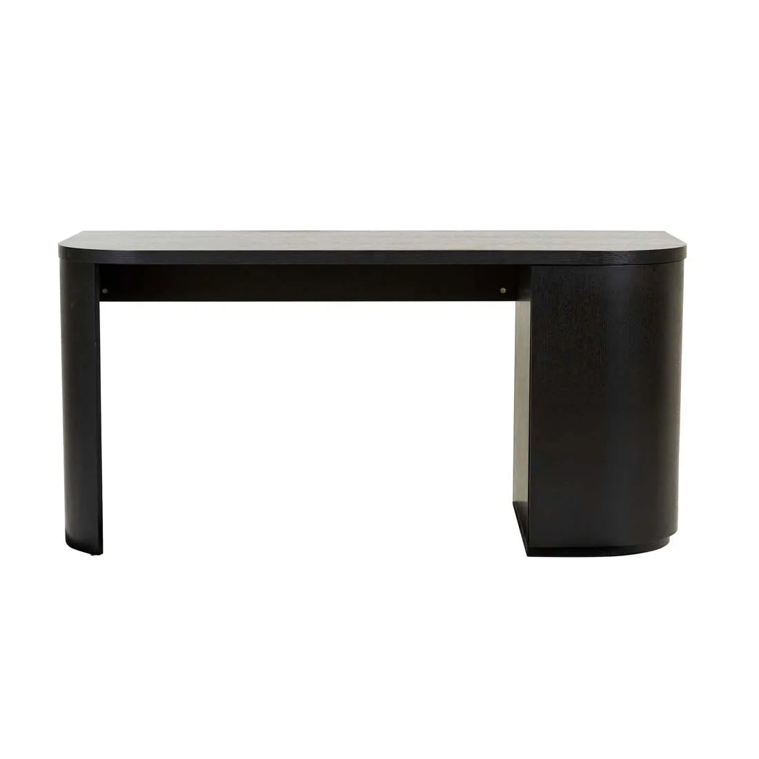 Orson Round Desk Black