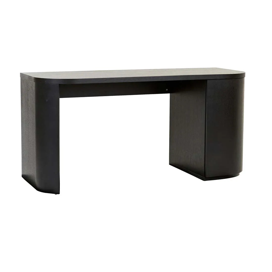 Orson Round Desk Black
