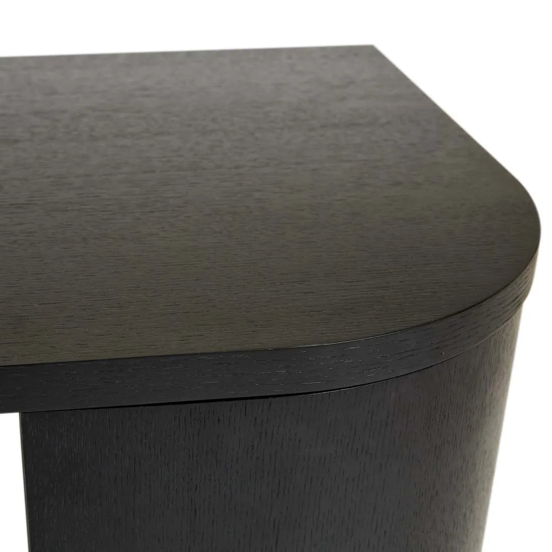 Orson Round Desk Black