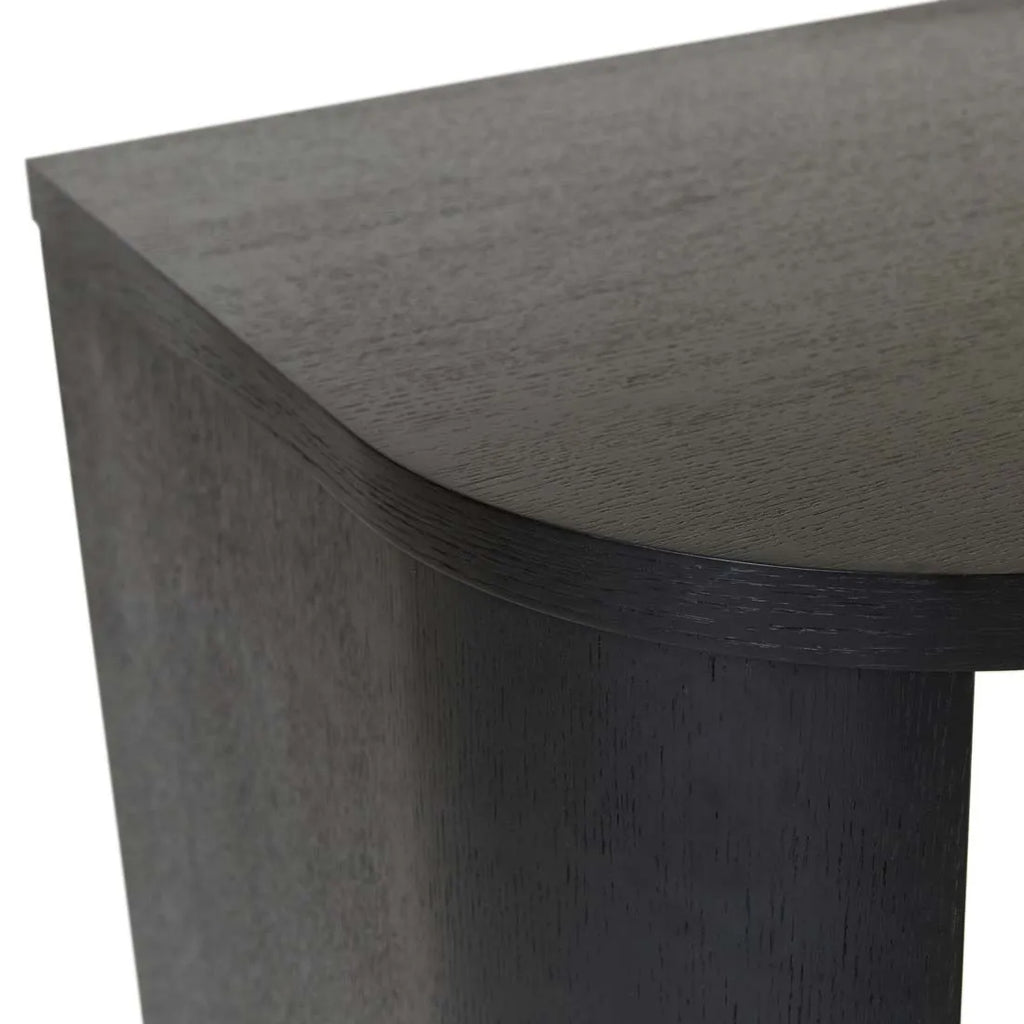Orson Round Desk Black