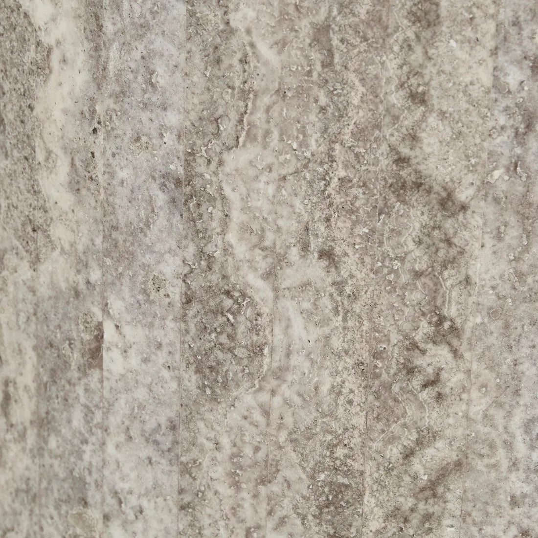 Atlas Pinnacle Side Table Satin Grey Travertine