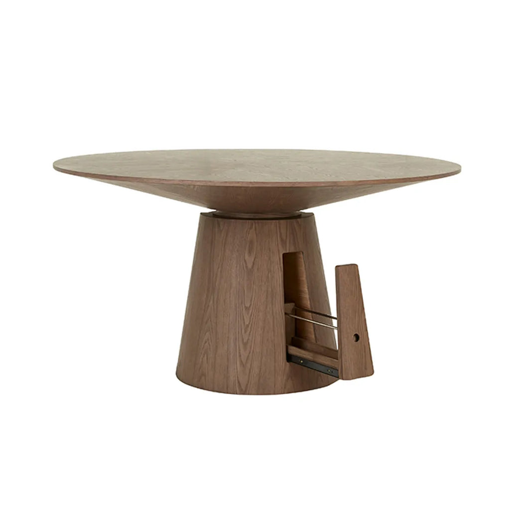 Classique Dining Table Smoked Ash 1200mm