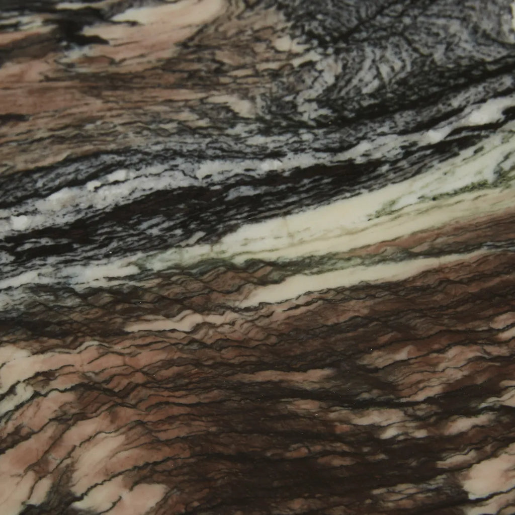 Pearce Marble Bedside Tall Storm Black