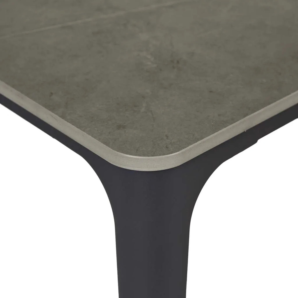 Portsea Classic Dining Table Grey Stone 1800mm