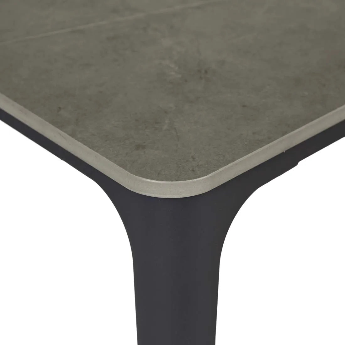 Portsea Classic Dining Table Grey Stone 1800mm