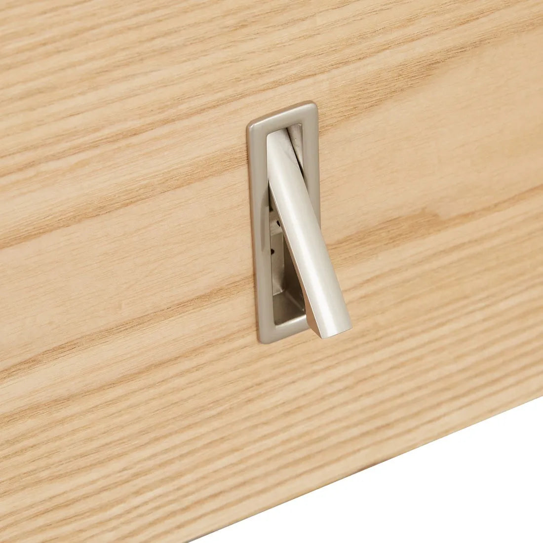 Pearce Marble Bedside Tall Travertine Natural