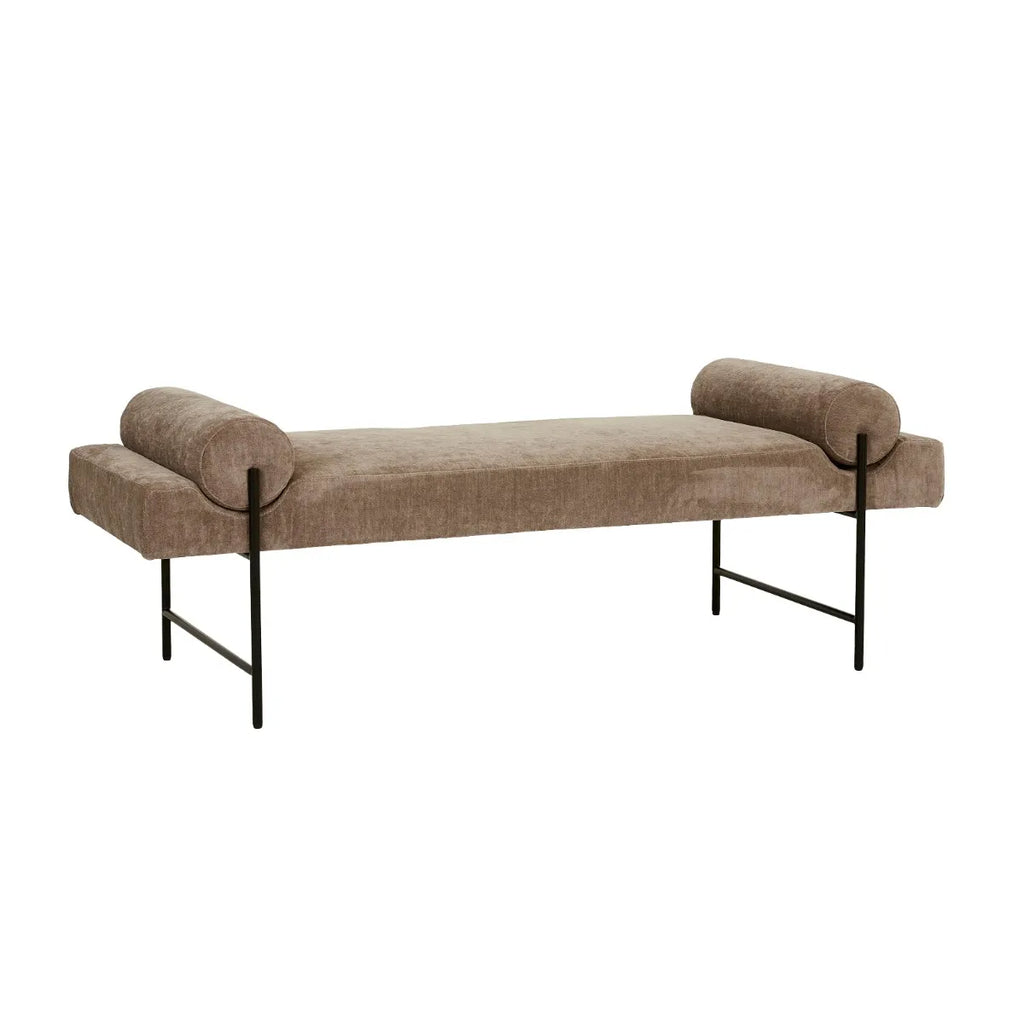 Axel Large Bench Seat Soft Russet