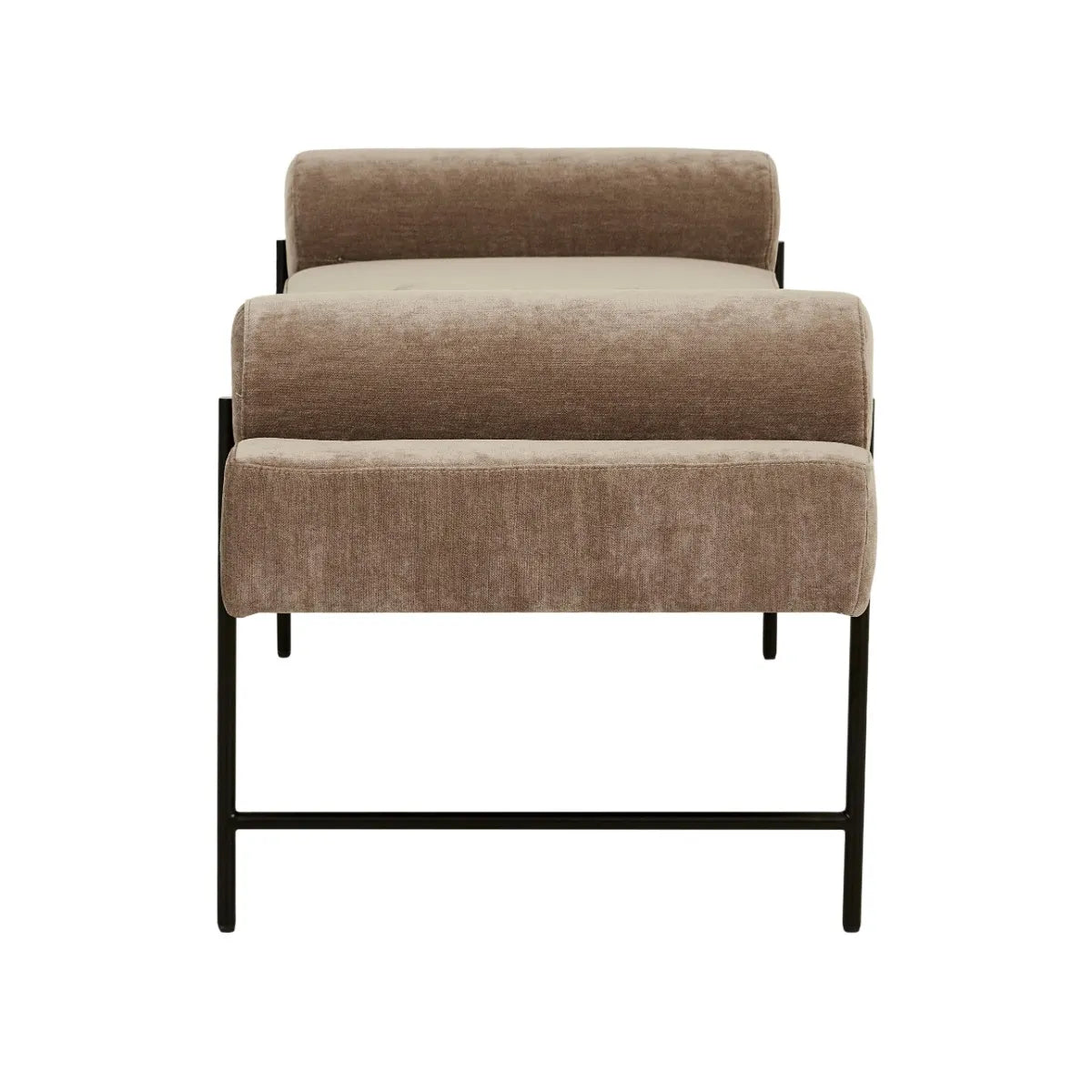 Axel Large Bench Seat Soft Russet