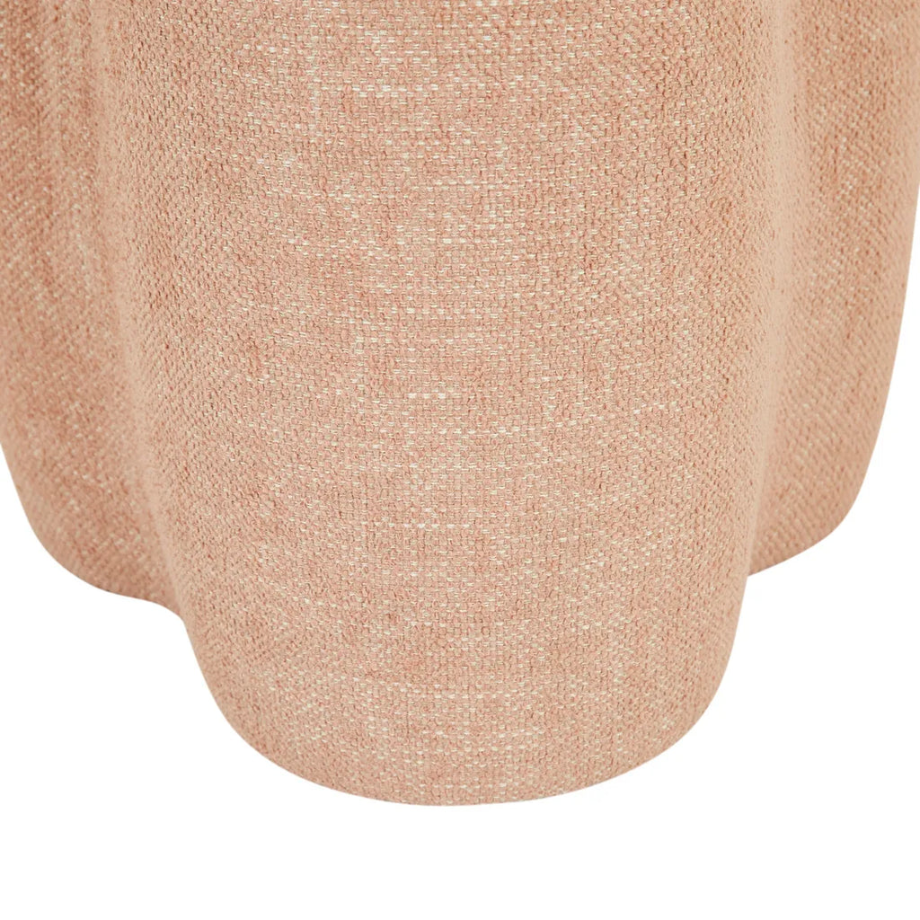 Petal Ottoman Peach