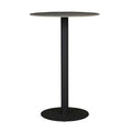 Portsea Cruise Round Bar Table Grey Stone