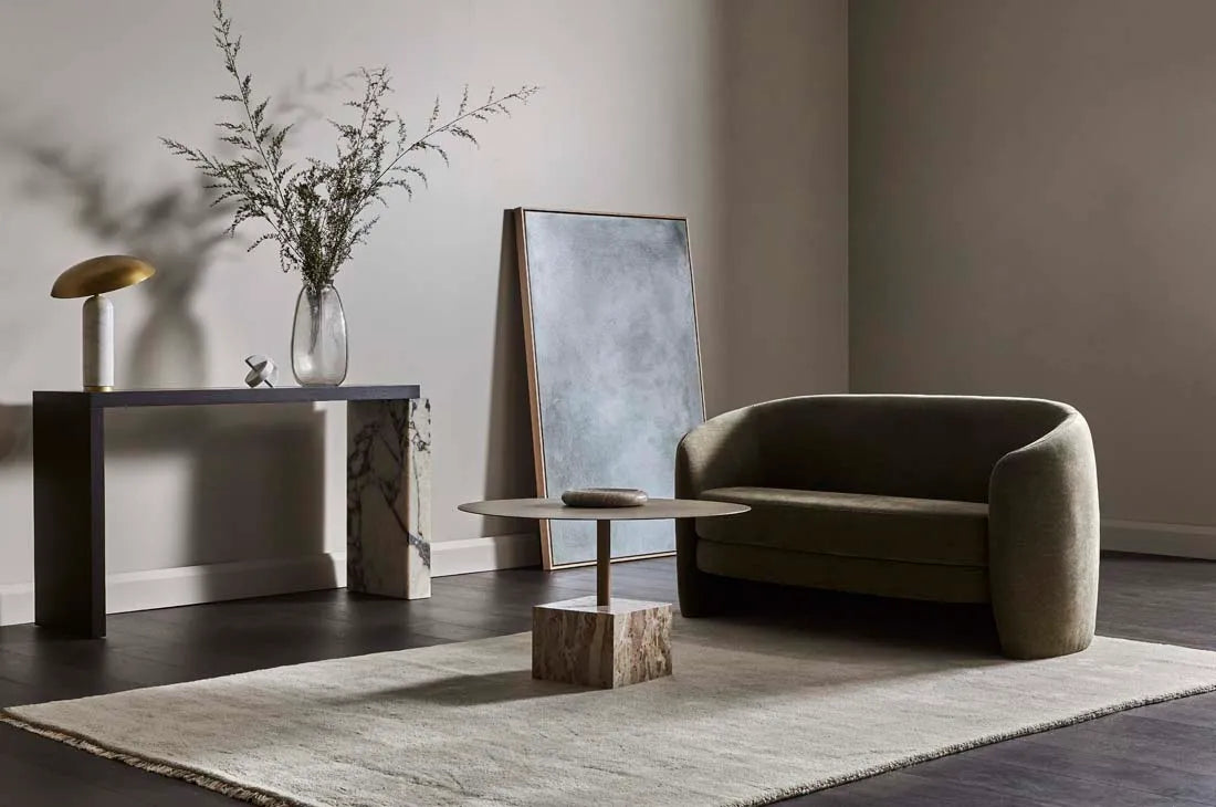 Kennedy Tenner Two Seater Sofa Noyack Mist