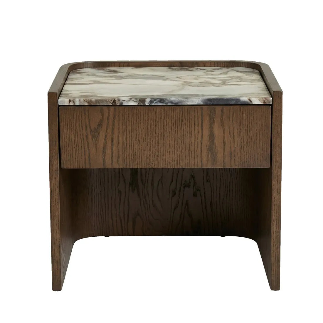 Elsie Large Bedside Ocean Marble/Smoked Ash