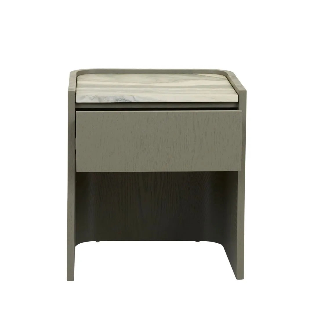 Elsie Narrow Bedside Marine Marble/Thyme