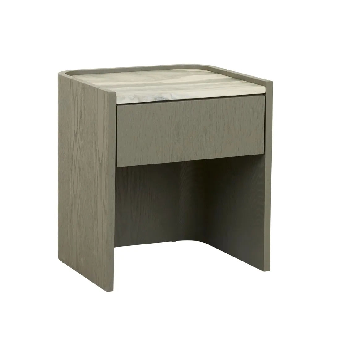 Elsie Narrow Bedside Marine Marble/Thyme