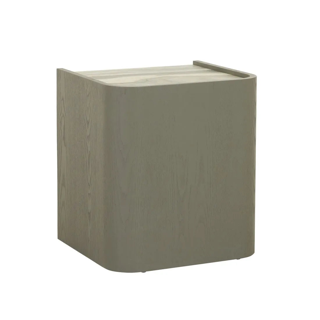 Elsie Narrow Bedside Marine Marble/Thyme