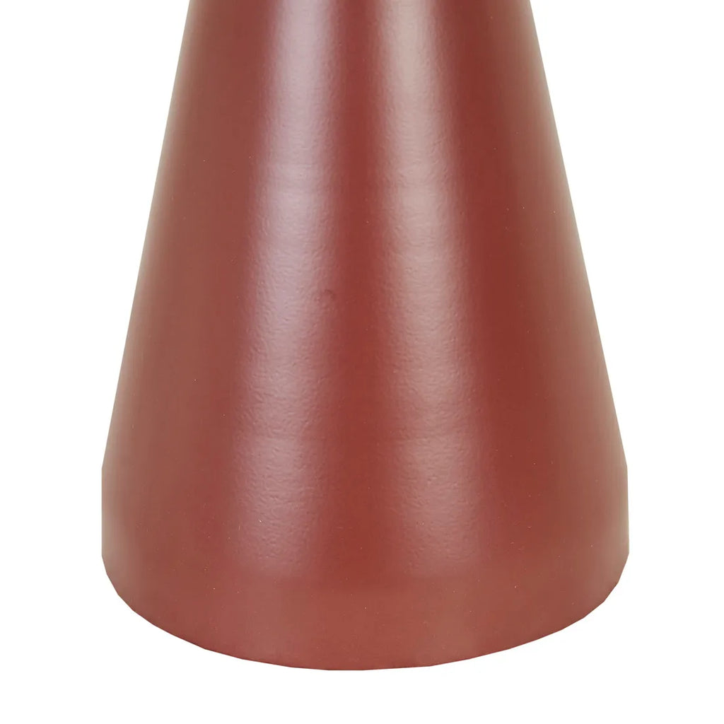 Easton Dome Table Lamp Burgundy