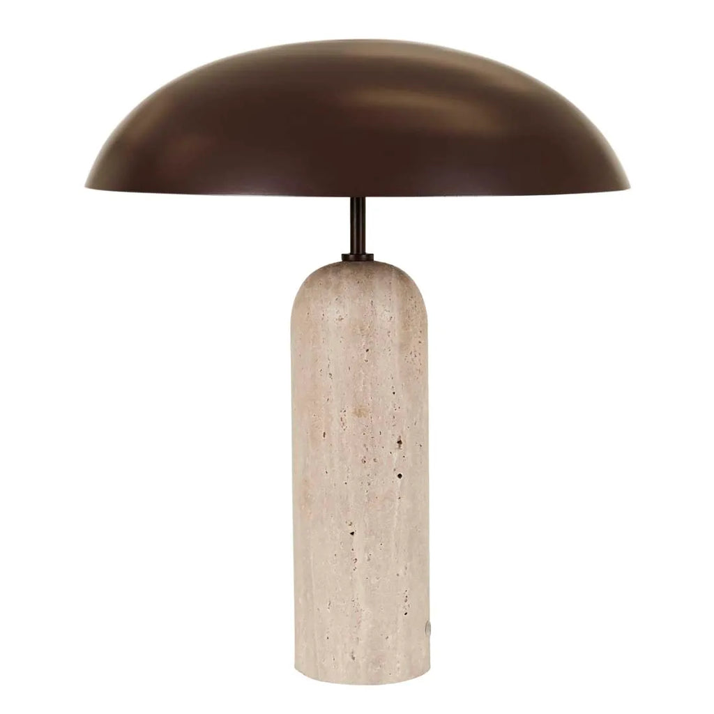 Easton Ellipse Table Lamp Burgundy