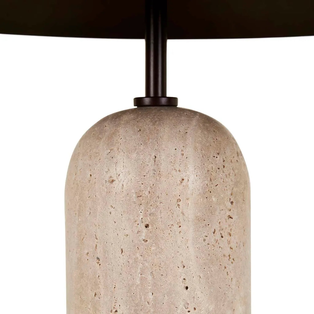 Easton Ellipse Table Lamp Burgundy