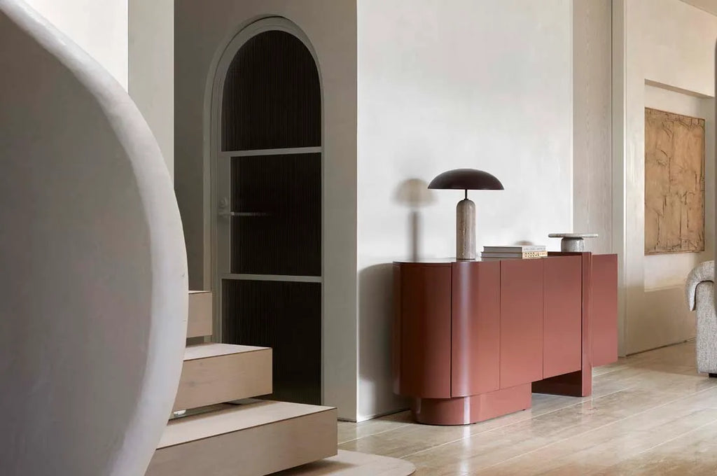 Easton Ellipse Table Lamp Shell