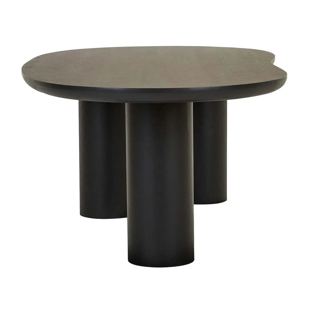 Seb Curve Dining Table 2600mm Black