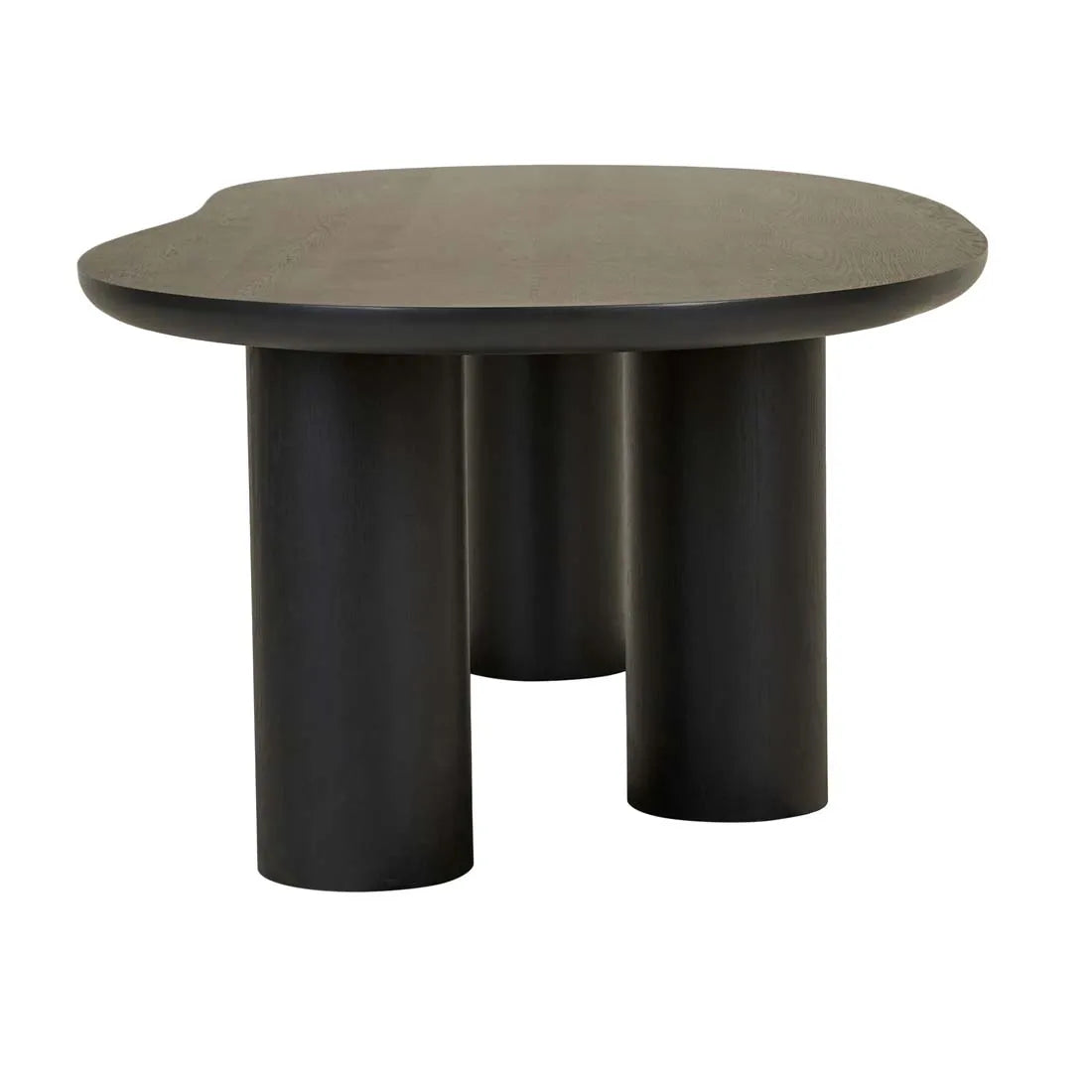 Seb Curve Dining Table 2600mm Black