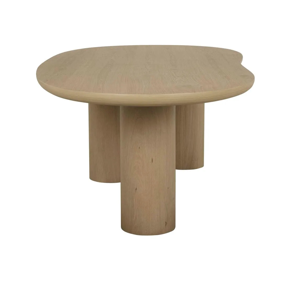 Seb Curve Dining Table 2600mm Natural
