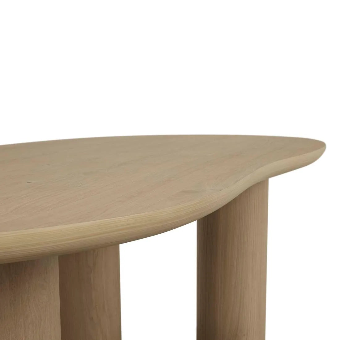 Seb Curve Dining Table 2600mm Natural