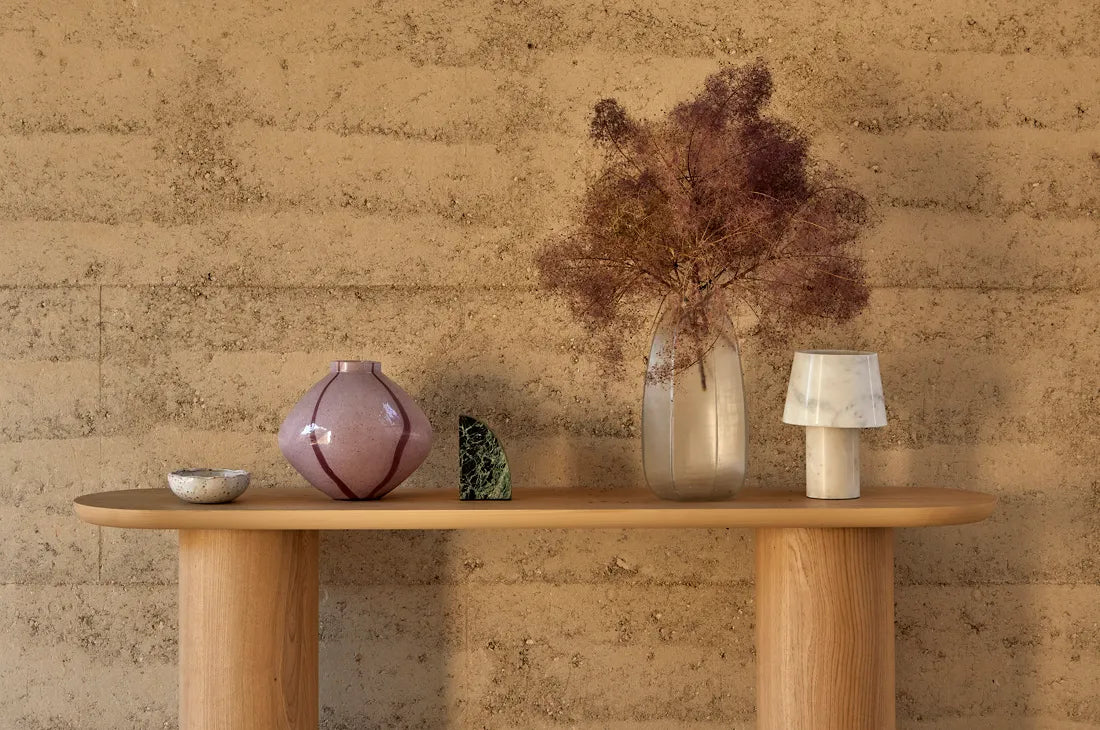 Seb Oval Console Natural