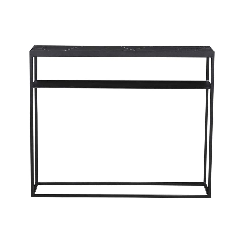 Elle Slim Console 900mm Black/Black