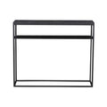 Elle Slim Console 900mm Black/Black