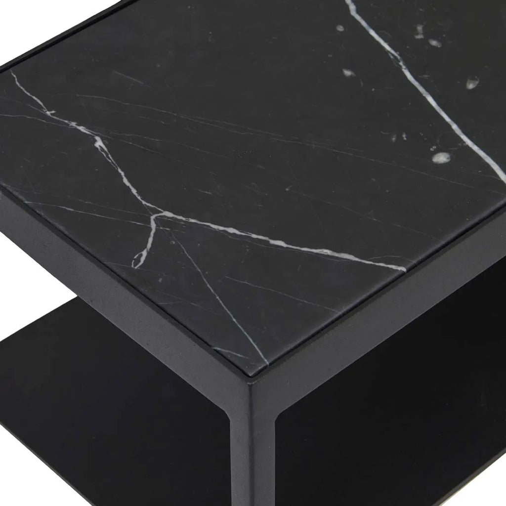 Elle Slim Console 900mm Black/Black