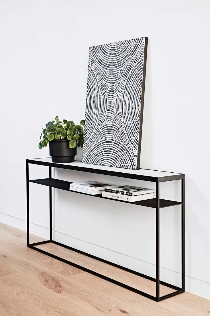 Elle Slim Console 1500mm Ocean/Black