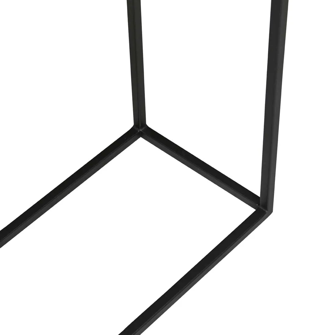 Elle Slim Console 900mm Black/Black