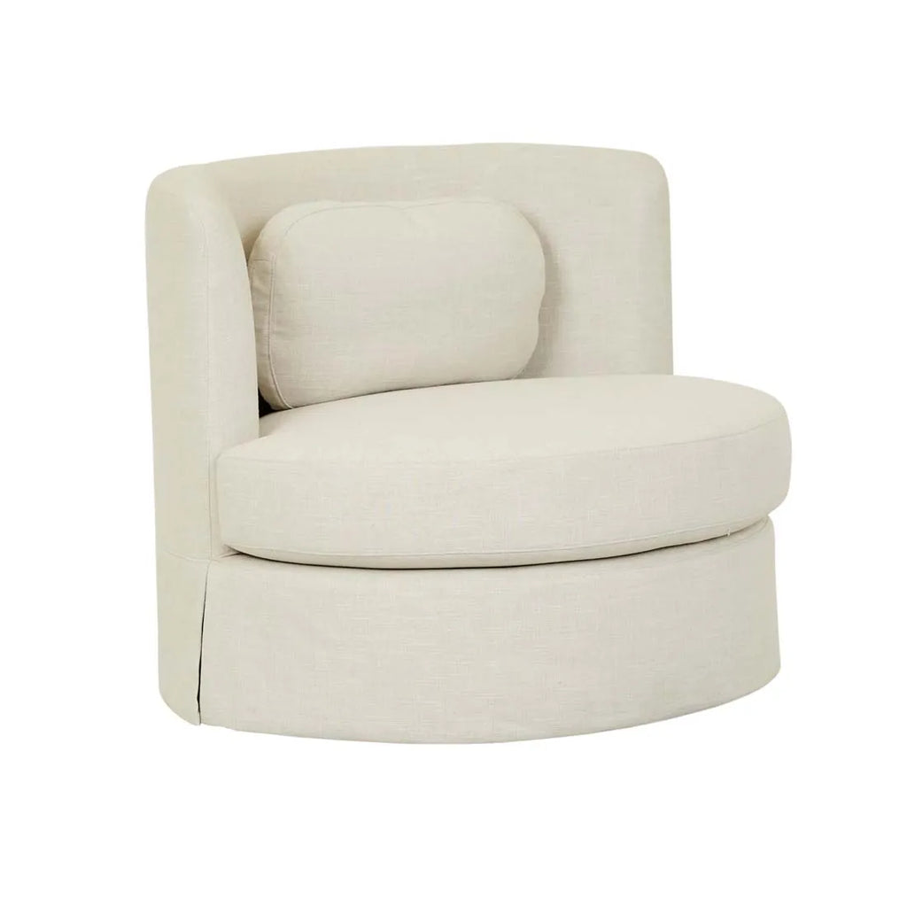 Sidney Bay Sofa Chair Parchment