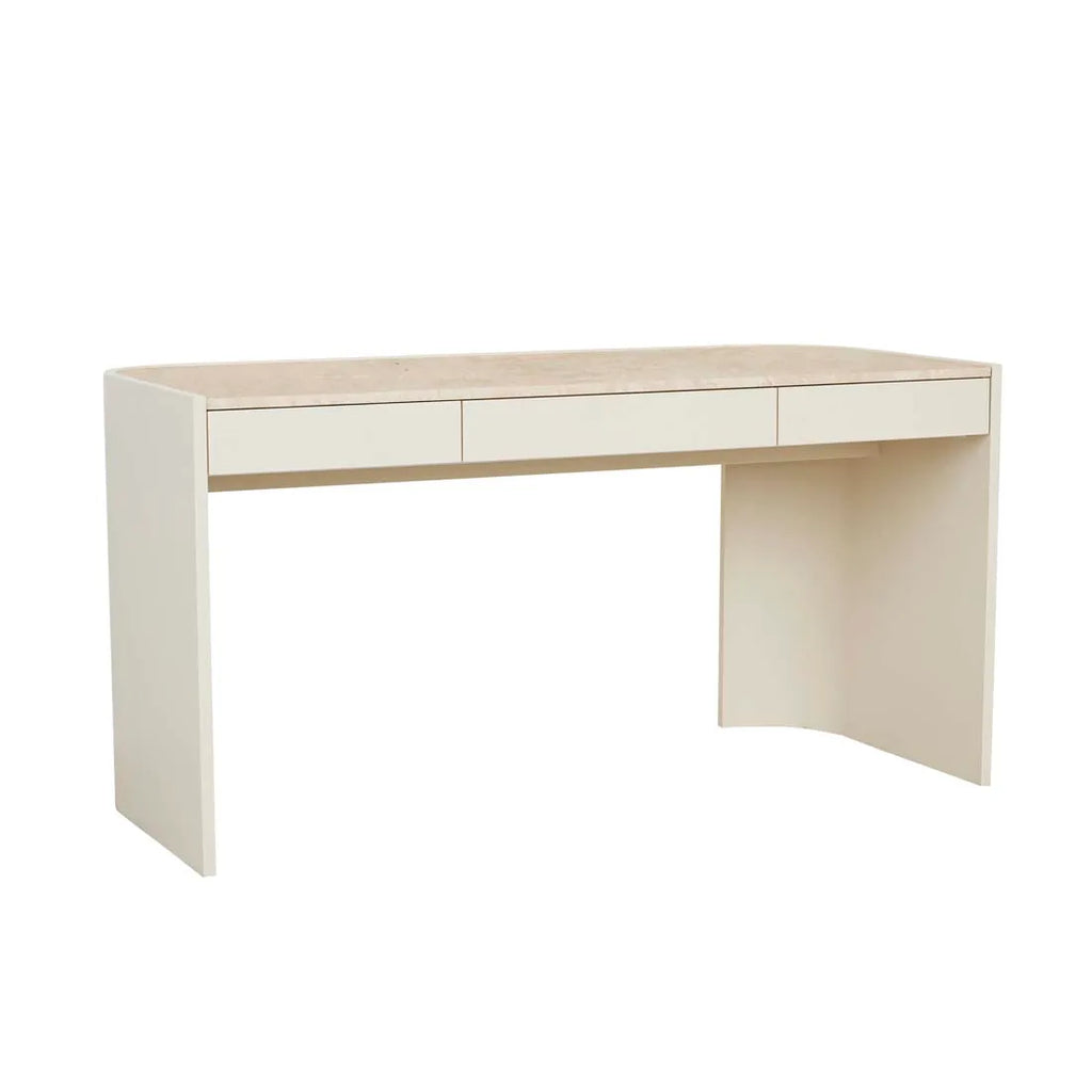Elsie Marble Desk Shell