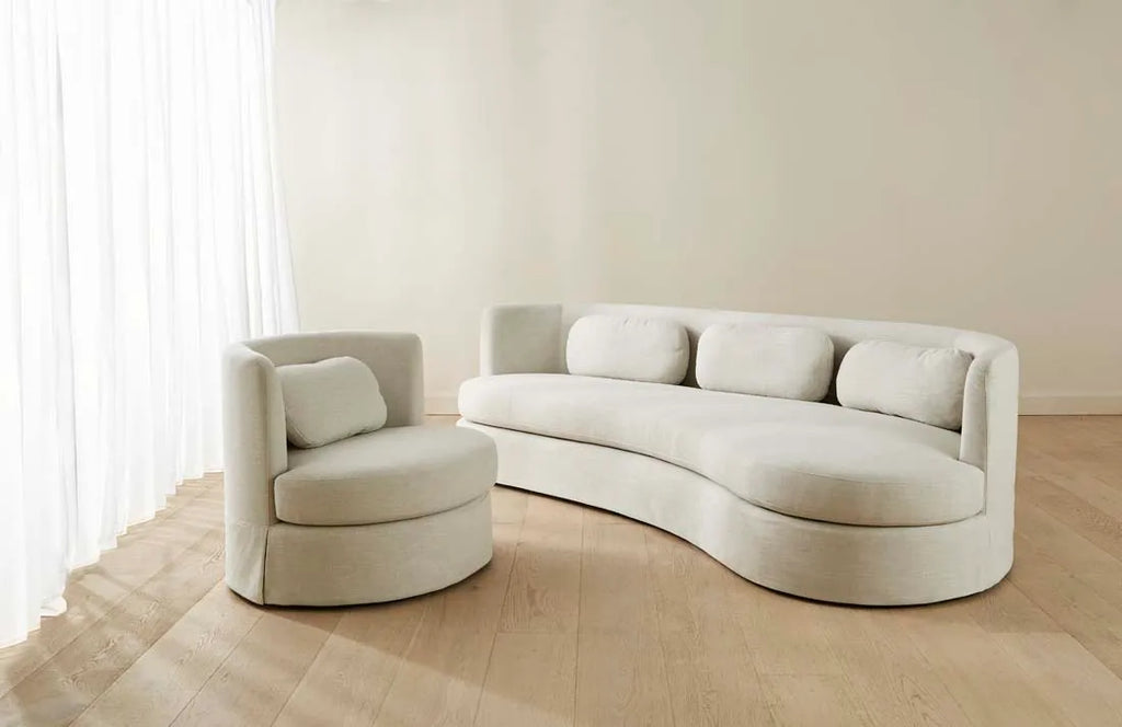 Sidney Bay Sofa Parchment