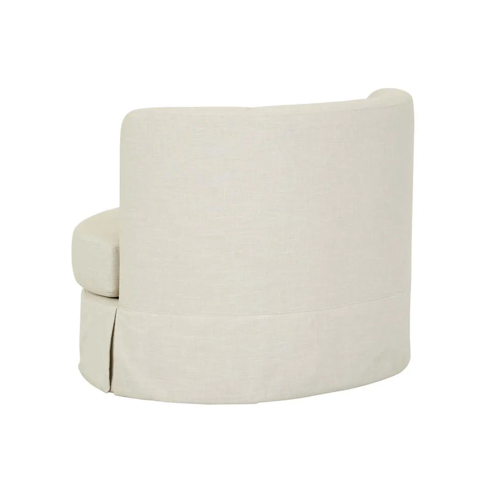 Sidney Bay Sofa Chair Parchment