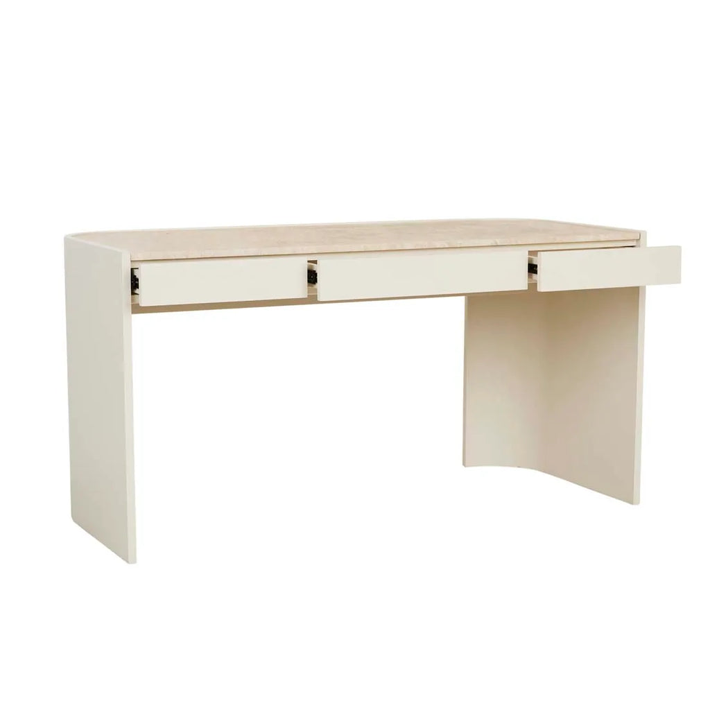 Elsie Marble Desk Shell