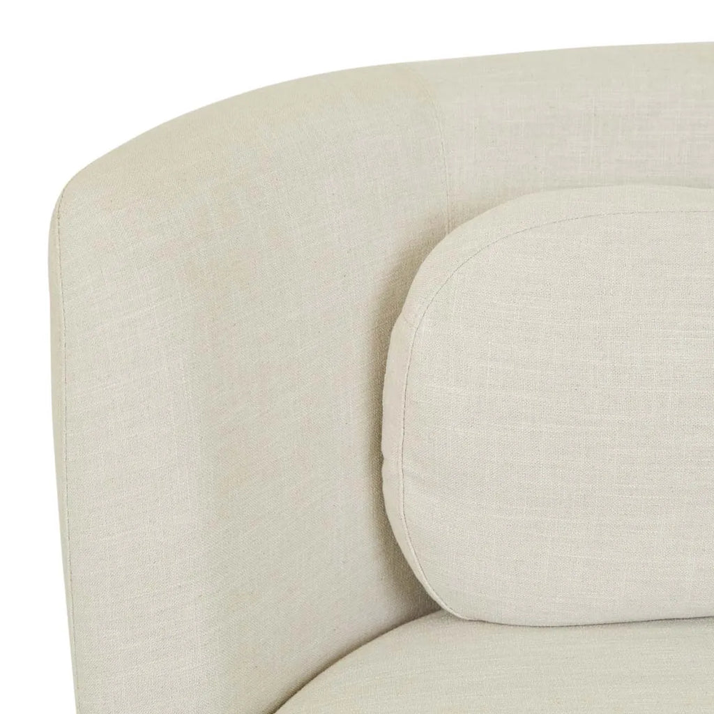 Sidney Bay Sofa Chair Parchment
