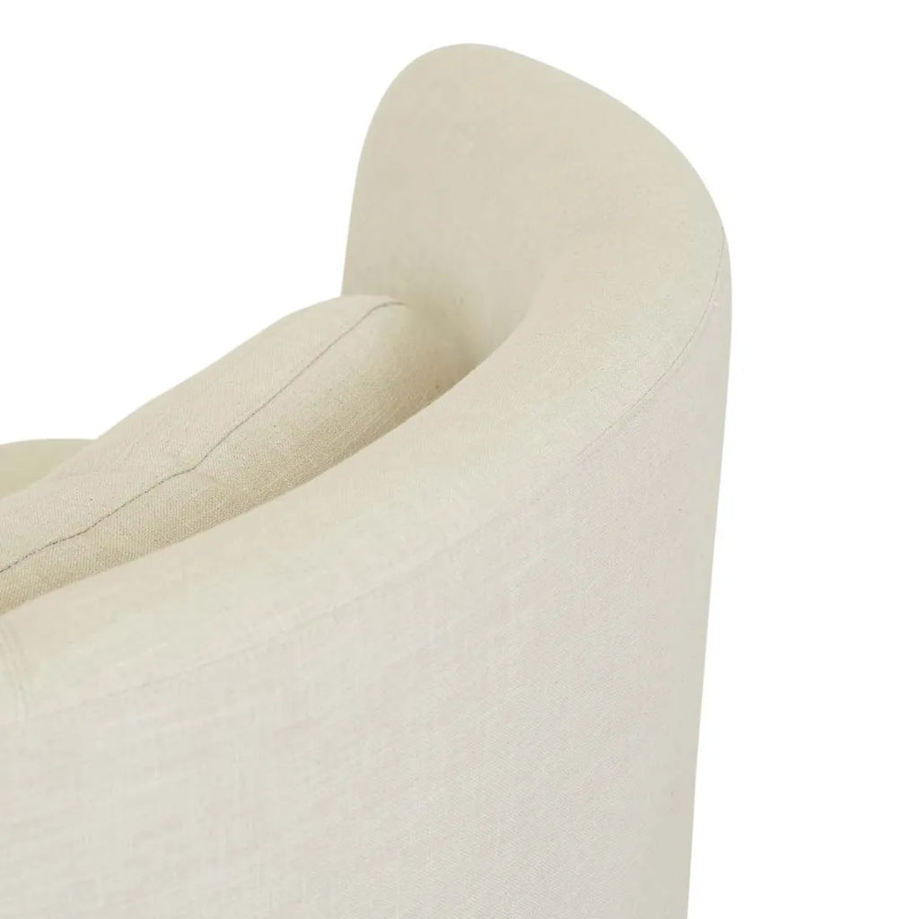 Sidney Bay Sofa Chair Parchment