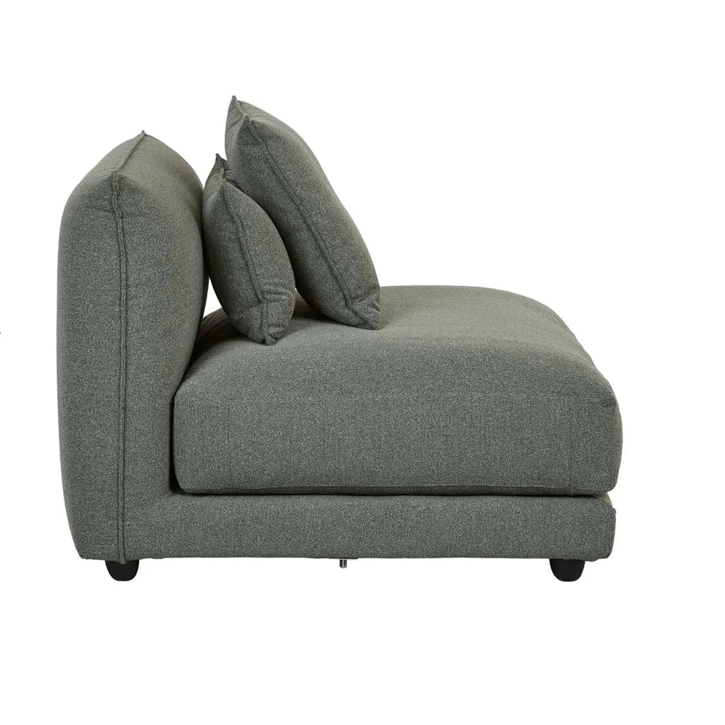 Felix Crest Centre Sofa Olive Leaf