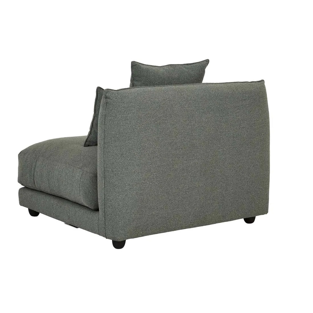 Felix Crest Centre Sofa Olive Leaf