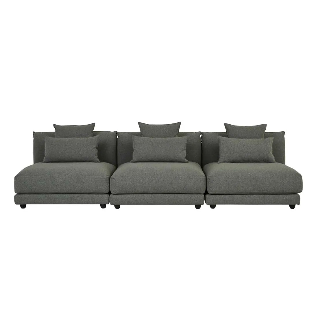 Felix Crest Centre Sofa Olive Leaf