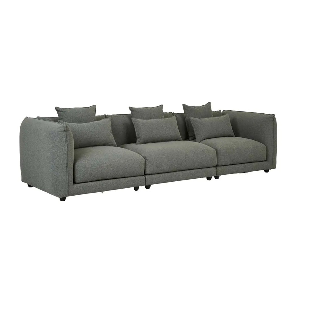 Felix Crest Centre Sofa Olive Leaf
