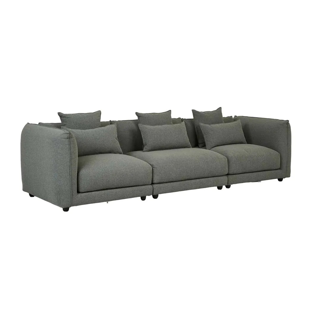 Felix Crest Centre Sofa Olive Leaf